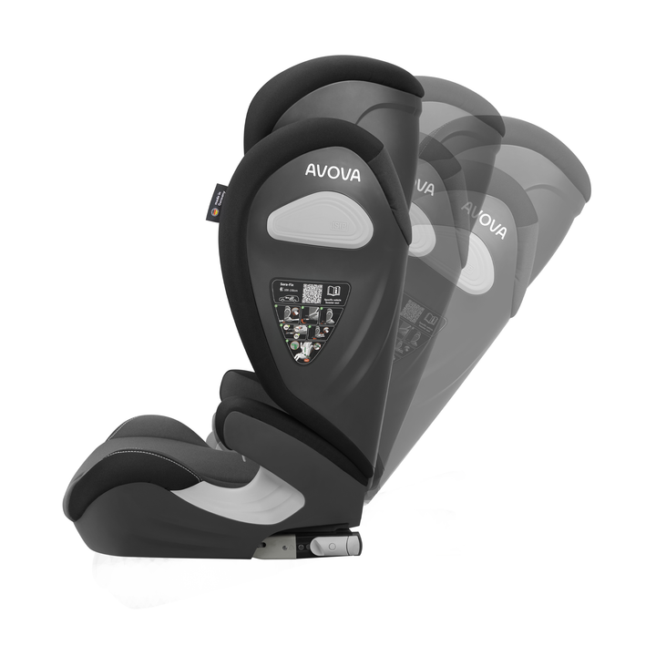 Ergonomische V-förmige Rückenlehne